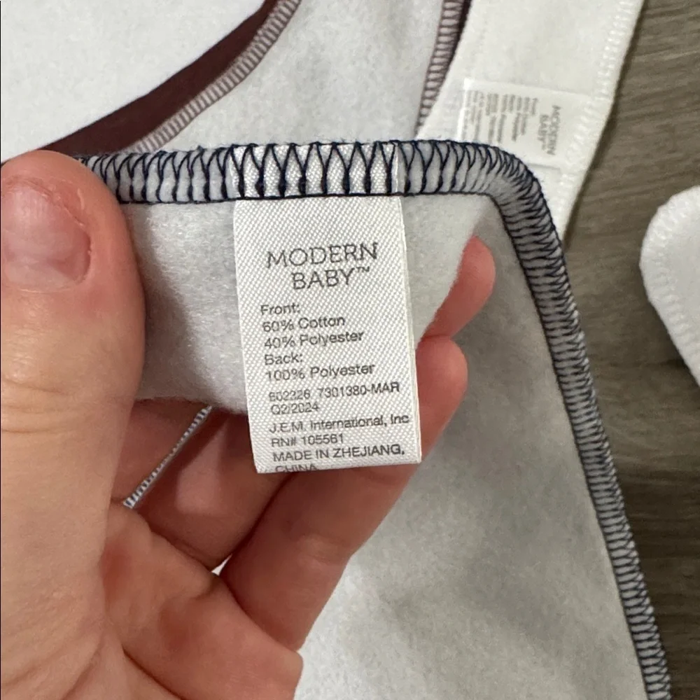 Modern Baby bandana bib